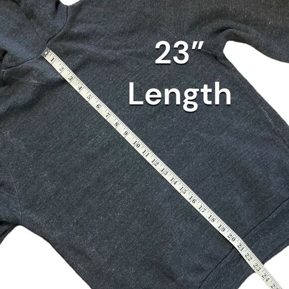 Alternative Heather Gray Venmo Hoodie Sz M - Picture 9 of 12